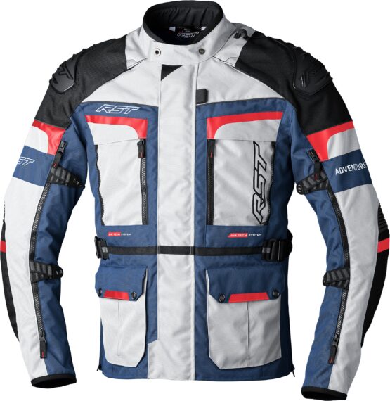 RST Pro Series Adventure-X CE Jacket Silver/Blue/Red 3XL