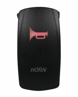 DragonFire Racing Lighted Switch Horn On/Off Red