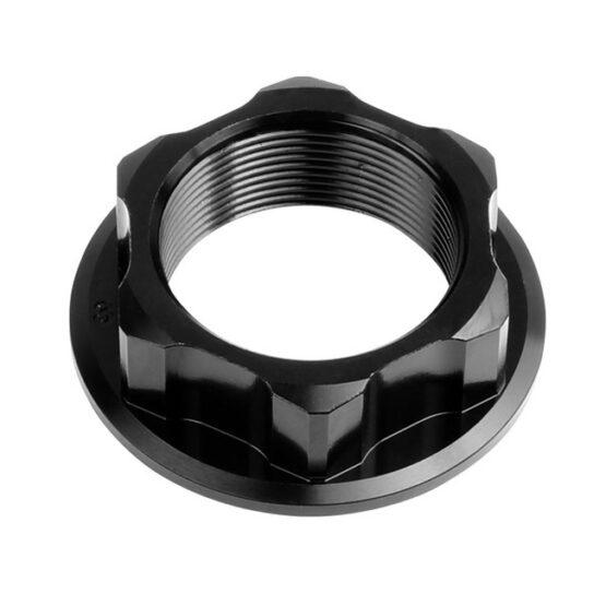 Black Steering Stem Nut