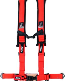 DragonFire Racing 4-Point H-Style Harness 2in Buckle Orange