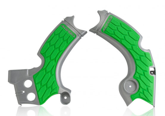 X-Grip Frame Guards Silver/Green