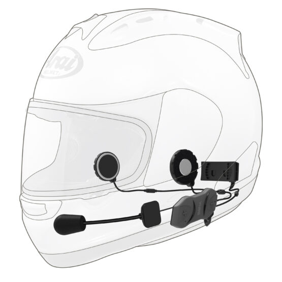 Sena 10R Low Profile Bluetooth Headset & Intercom Dual Pack - Image 3
