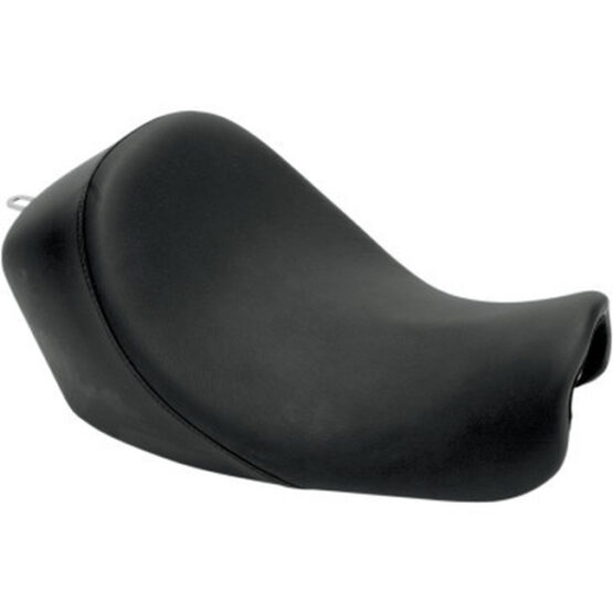 Danny Gray Bigseat Solo Seat Black Vinyl Fits 04-18 Harley XL Sportster