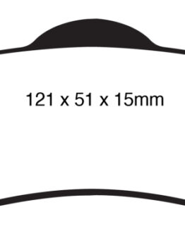 EBC Yellowstuff Rear Brake Pads Semi-Metallic Fits 11+ Chevrolet Caprice 3.6