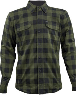 Speed and Strength True Grit Armored Motoshirt Olive/Black Medium