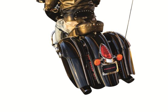 Kuryakyn Tail Light Top Trim Indian Models Chrome - Image 3