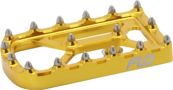 FLO Motorsports Universal Touring Brake Pedal Tip Gold