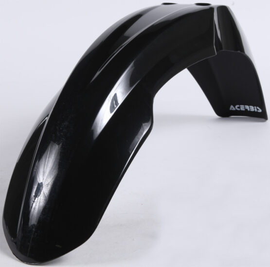 Acerbis Front Fender Black Plastic Fits Honda CR/CRF/CRF-X Models