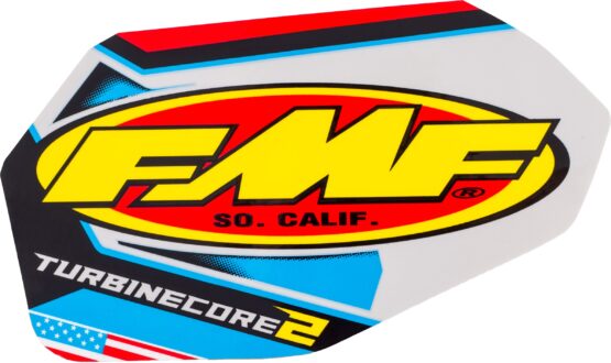 FMF 2-Stroke Turbinecore Q Silencer Replacement Decal - Image 2