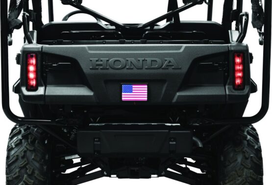 Kuryakyn Freedom Flag LED 4"x6" Chrome 2891 - Image 5