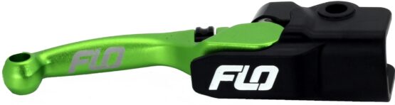 FLO Motorsports Pro 160 Brake Lever Green For Yamaha and Kawasaki