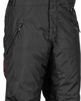 Fly Racing Outpost Bib Black/Red Medium Snow Pants