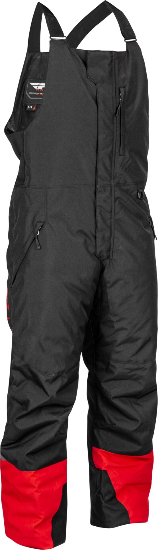 Fly Racing Outpost Bib Black/Red Large Snow Pants