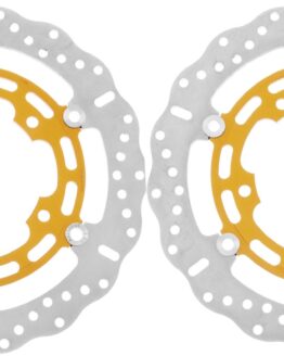 Floating Contour Front Brake Rotor Set