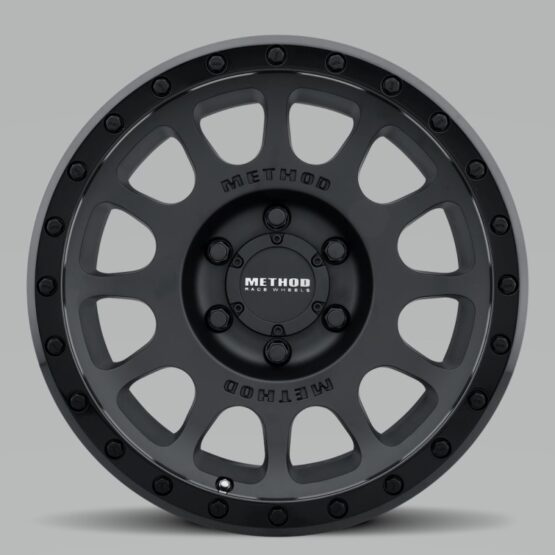 MR305 NV 17x8.5 0mm Offset 5x5 94mm CB Double Black Wheel