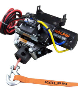 Kolpin Quick Mount 3500 Synthetic Rope Winch Kit