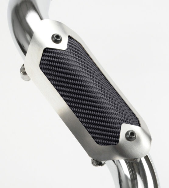 Gen3 Onyx Heat Shield Brushed/Black 3.5"x6.5"