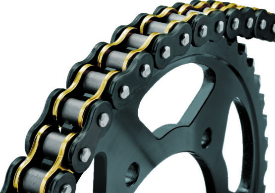 BikeMaster 525x150 BMXR X-Ring Chain Black/Gold