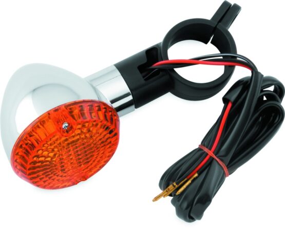 BikeMaster Front Left Turn Signal Incandescent Fits 95-09 Kawasaki Vulcan