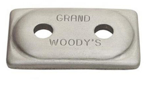 Woody's Double Grand Digger Support Plates Aluminum 48pk