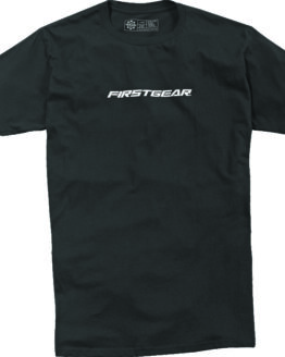 First Gear Corp Tee Black Cotton Shirt - Large