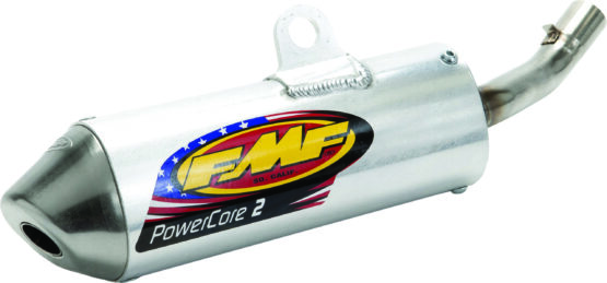 Silver Powercore 2 Slip On Silencer