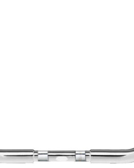 12" Chrome Bagger Ape-Hanger Handlebars 1.25" OD - For Cable Throttle Models