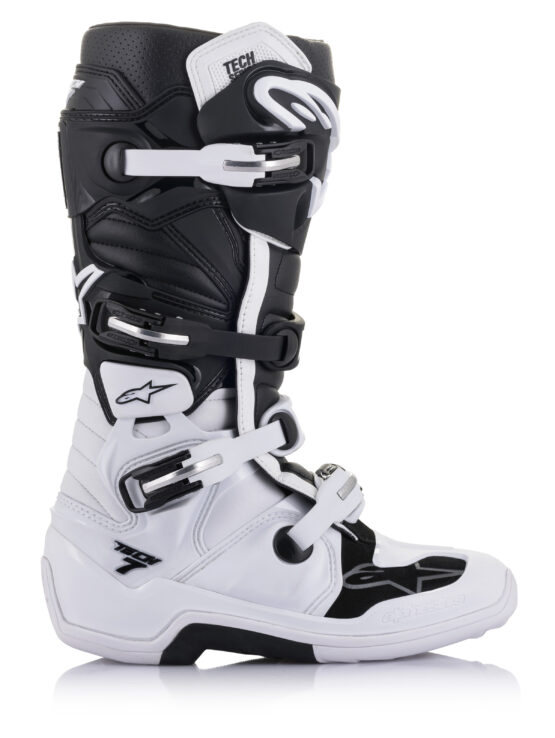 Tech 7 MX Boots White/Black US 07 - Image 6
