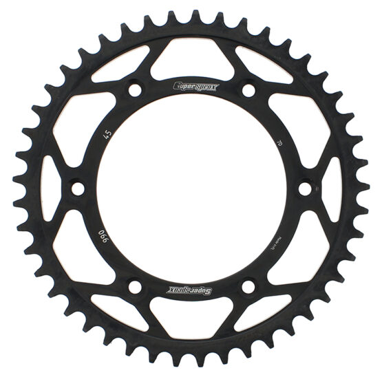 Supersprox 45T Steel Rear Sprocket Black Fits 93-20 KTM Husqvarna Husaberg