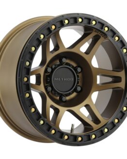 Method MR106 Beadlock Wheel 17x9 -44 Bronze 5x127