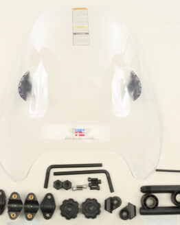 National Cycle Deflector Screen DX Clear 1"