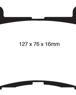 EBC Yellowstuff Front Brake Pads Semi-Metallic DP41823R Fits 08-13 Infiniti FX50
