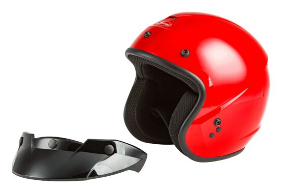 GMAX OF-2 Open-Face Helmet Red Large - Image 4