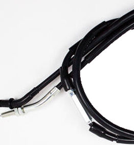 Black Vinyl Throttle Cable Set