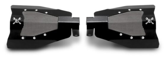 Burly Brand Titan Handguards Black Matte Steel For Harley-Davidson - Image 3