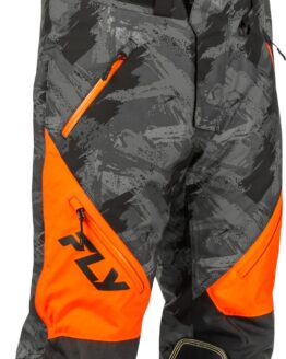 Fly Racing SNX Pro SB Snow Pant Orange/Black - Medium
