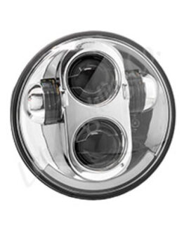 Letric Lighting 5.75in Chrome LED Projector Headlight