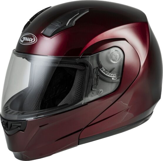 GMAX MD-04 Modular Helmet Wine Red 2X-Large - Image 6