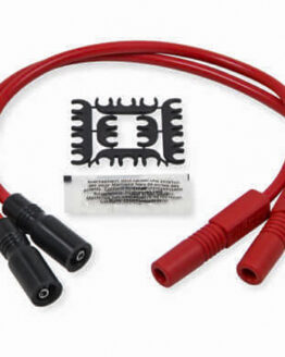 Accel Spiral Core Wire Set 8.0mm Red Fits 99-08 Twin Cam
