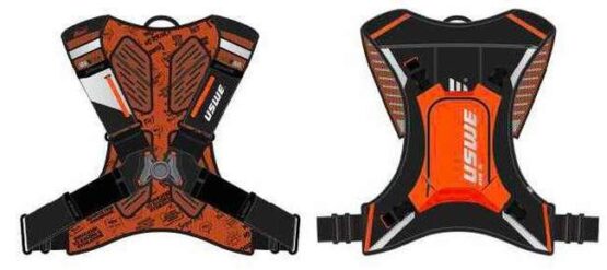 USWE Moto Hydro Hydration Pack 3L Black/Factory Orange - Image 2