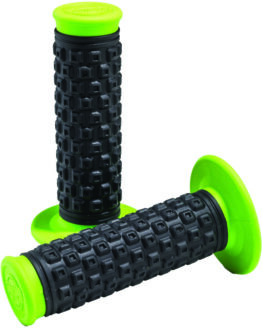 ProTaper Pro Series Clamp-On Pillow Top Grips Green/Black