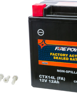 Fire Power Factory Activated CTX14L-BS Sealed Battery 12V 200CCA