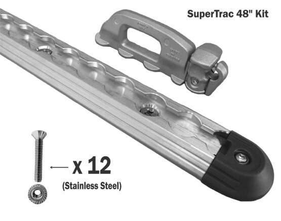 Superclamp Supertrac Kit 48 Inch Multi-Purpose Tie-Down Anchor System