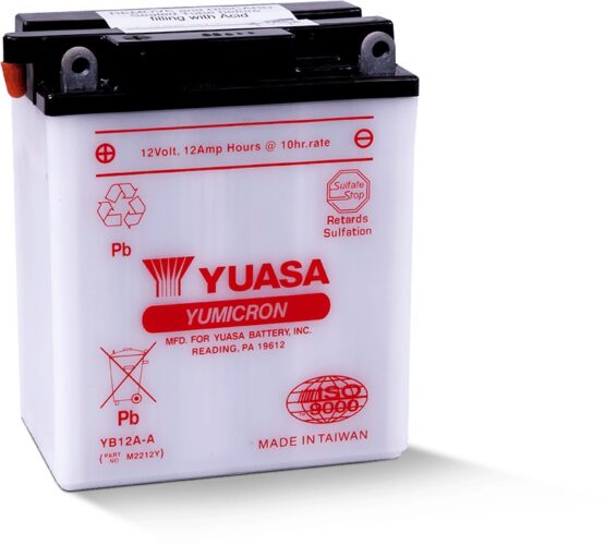 Yuasa YB12A-A Yumicron 12 Volt Battery