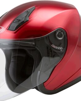 GMAX OF-17 Open-Face Helmet Candy Red Large