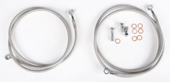 Front Stainless Steel Brake Line Kit