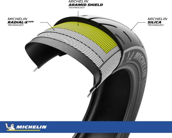 Michelin Road W GT Rear Tire 200/55R16 77H Tubeless - Image 5