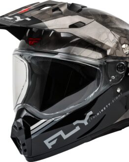 Fly Racing Trekker Kryptek Conceal Helmet Black/Grey/White XL