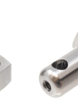 Letric Lighting Front Mirror Mount for 45-Caliber Mini LEDs Polished