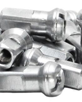 Dubya Spoke Nipples Silver For Honda Kawasaki Suzuki Yamaha MX Models